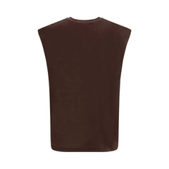 GCDS Brown Cotton T-Shirt