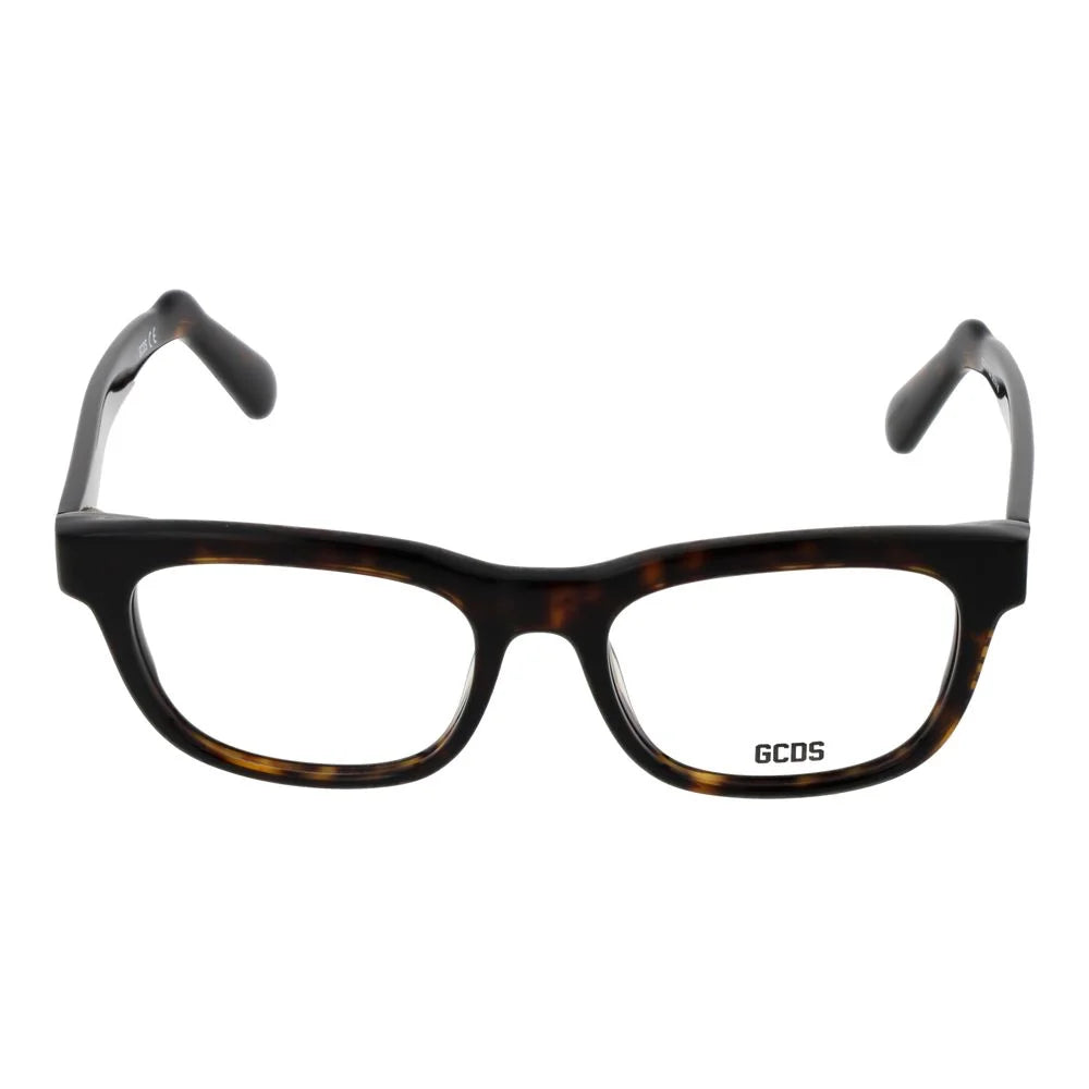 GCDS Brown Unisex Glasses Frame - Eyeglasses