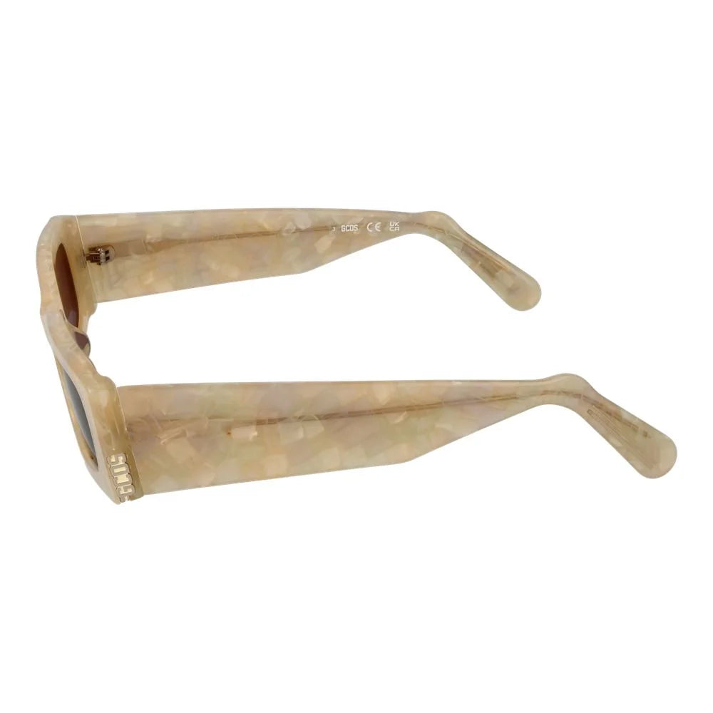 GCDS Cream Unisex Sunglass - Sunglasses