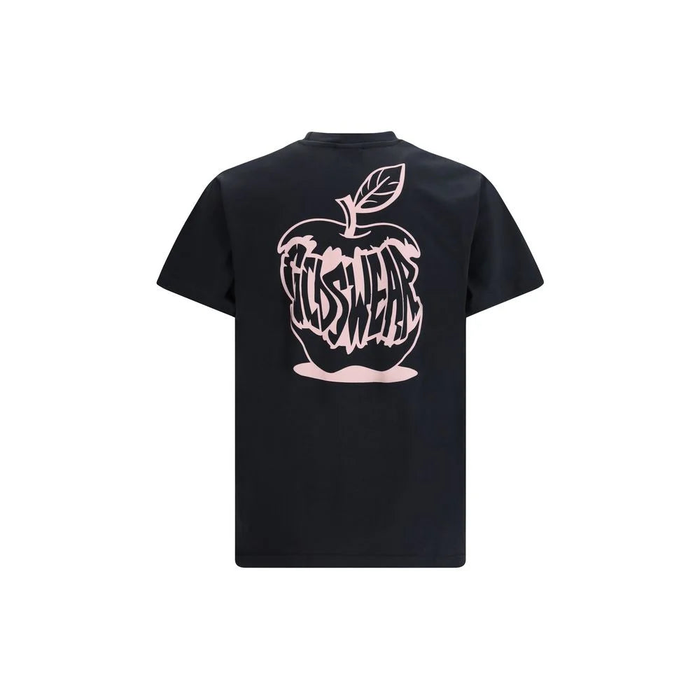 GCDS Gray Cotton T-Shirt