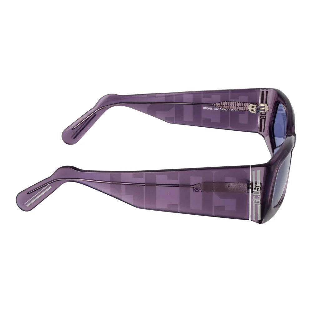 GCDS Purple Unisex Sunglass - Sunglasses