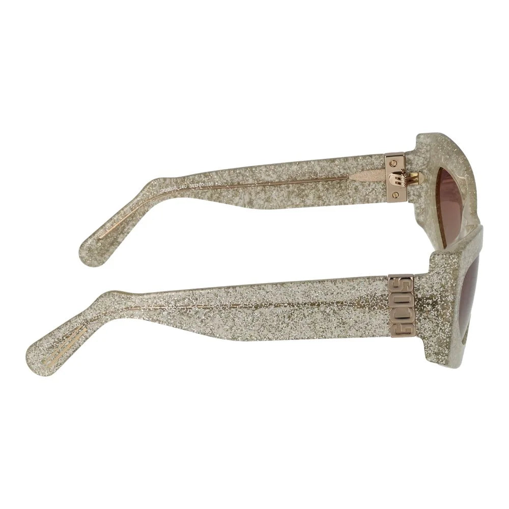 GCDS Silver Unisex Sunglass - Sunglasses