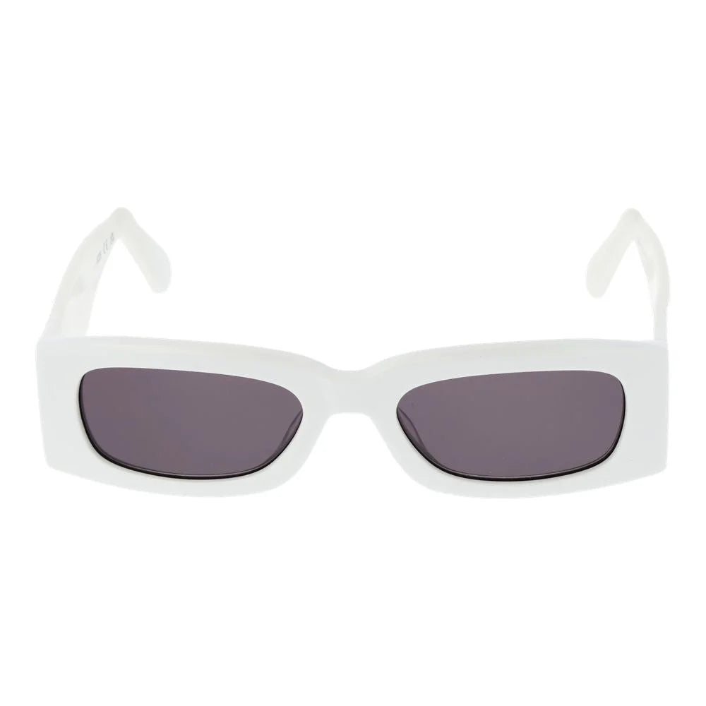GCDS White Unisex Sunglass