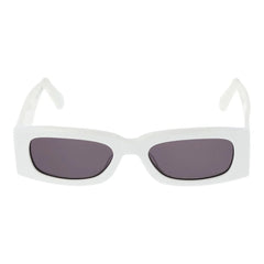 GCDS White Unisex Sunglass