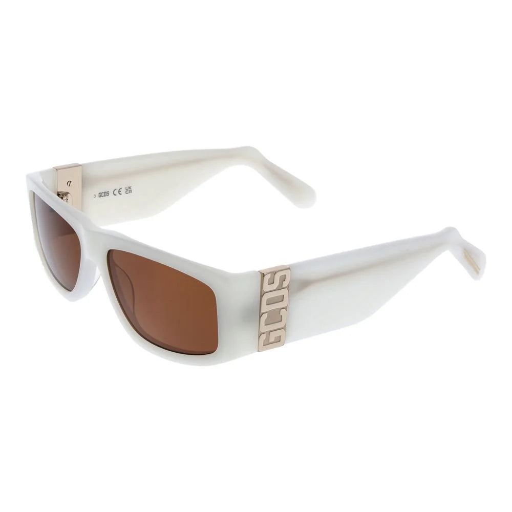 GCDS White Unisex Sunglass - Sunglasses