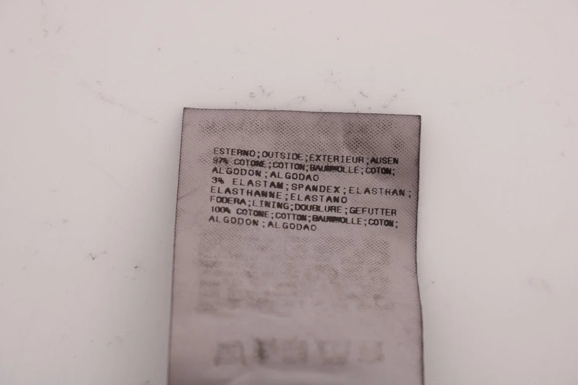 GF Ferre Black Cotton Stretch Chinos Pants - IT54 | XXL - Chinos