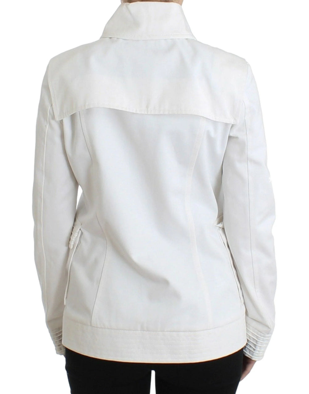 GF Ferre White Double Breasted Jacket Coat Blazer - IT40 - Sport Jackets