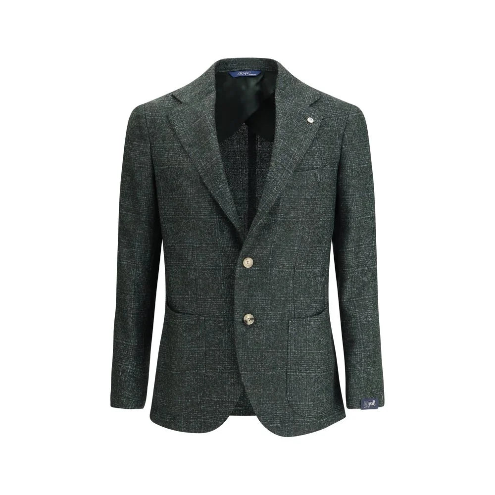 Gi Capri Single-breasted Blazer in mélange fabric - Sport Jackets