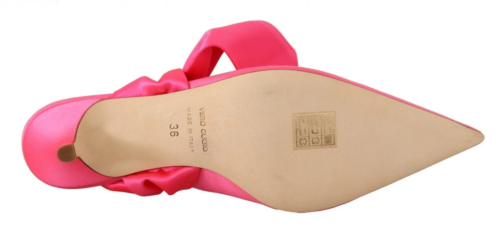 GIA COUTURE Pink Leather Lace Up Kitten Heels Pumps Shoes - EU36/US5.5 - Heels