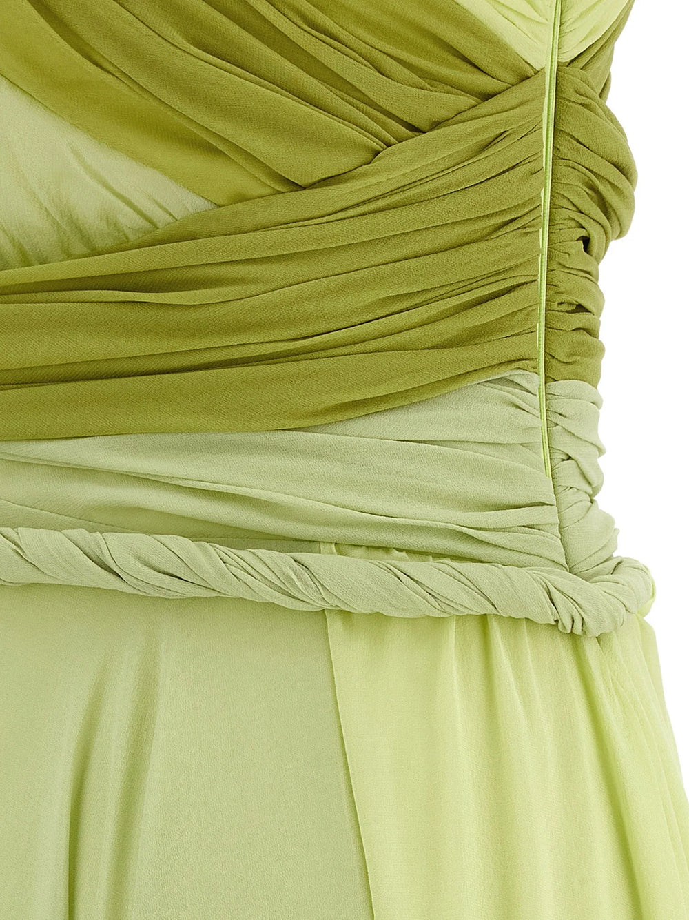Giambattista Valli Bicolor Silk Long Dress - IT38