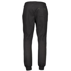 Gianmarco Venturi Black Cotton Pant - Joggers