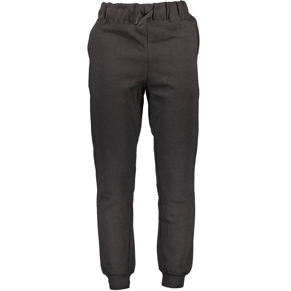 Gianmarco Venturi Black Cotton Pant - Joggers