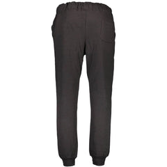 Gianmarco Venturi Black Cotton Pant - Joggers