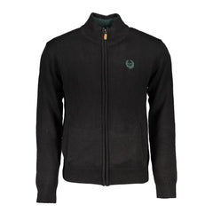 Gianmarco Venturi Black Cotton Sweater - Cardigans