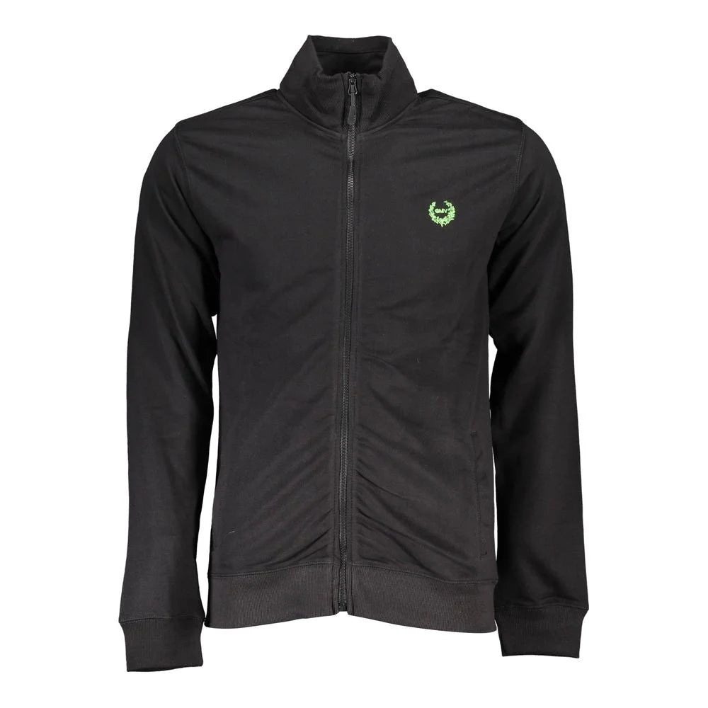 Gianmarco Venturi Black Cotton Sweatshirt