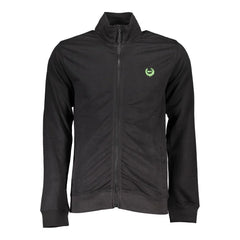 Gianmarco Venturi Black Cotton Sweatshirt