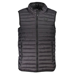 Gianmarco Venturi Black Polyamide Sleveless Jacket - Vests