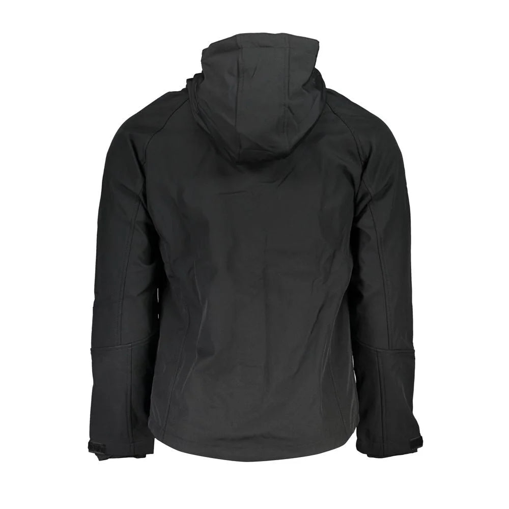 Gianmarco Venturi Black Polyester Jackets & Coat - Sport Jackets