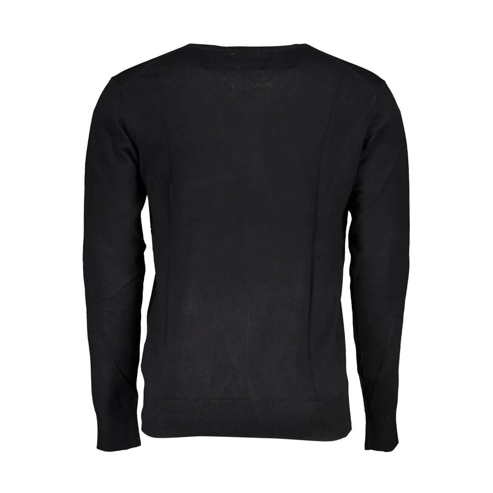 Gianmarco Venturi Black Viscose Sweater - Sweaters