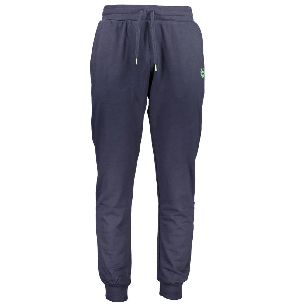 Gianmarco Venturi Blue Cotton Pant