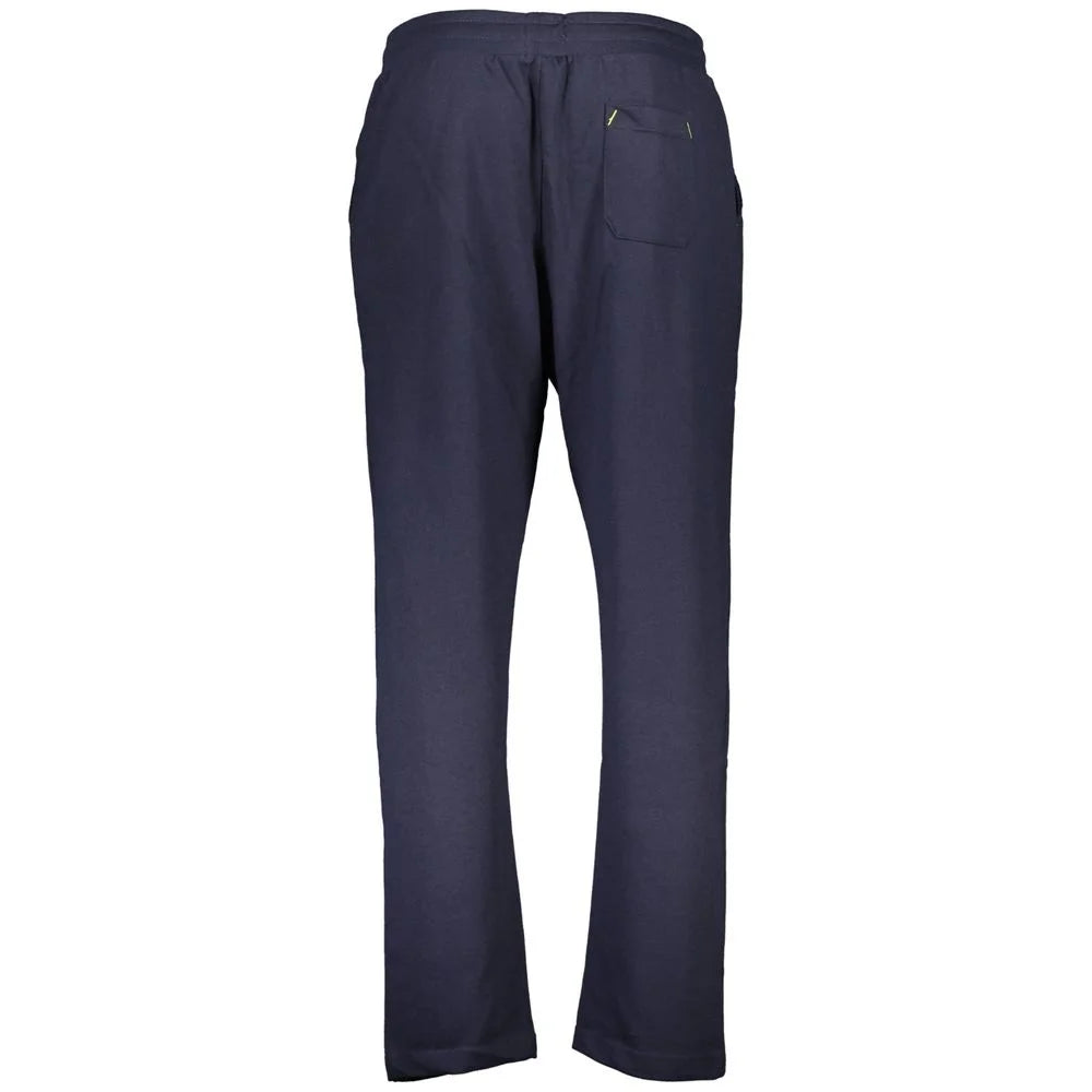 Gianmarco Venturi Blue Cotton Pant