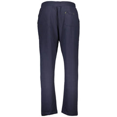 Gianmarco Venturi Blue Cotton Pant