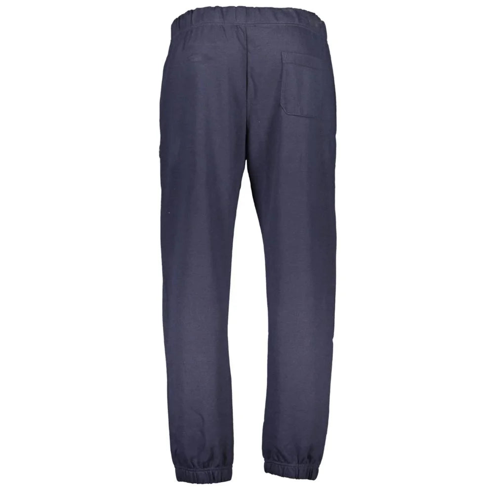 Gianmarco Venturi Blue Cotton Pant - Joggers