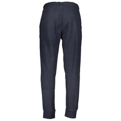 Gianmarco Venturi Blue Cotton Pant - Joggers