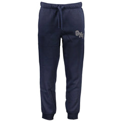 Gianmarco Venturi Blue Cotton Pant - Joggers