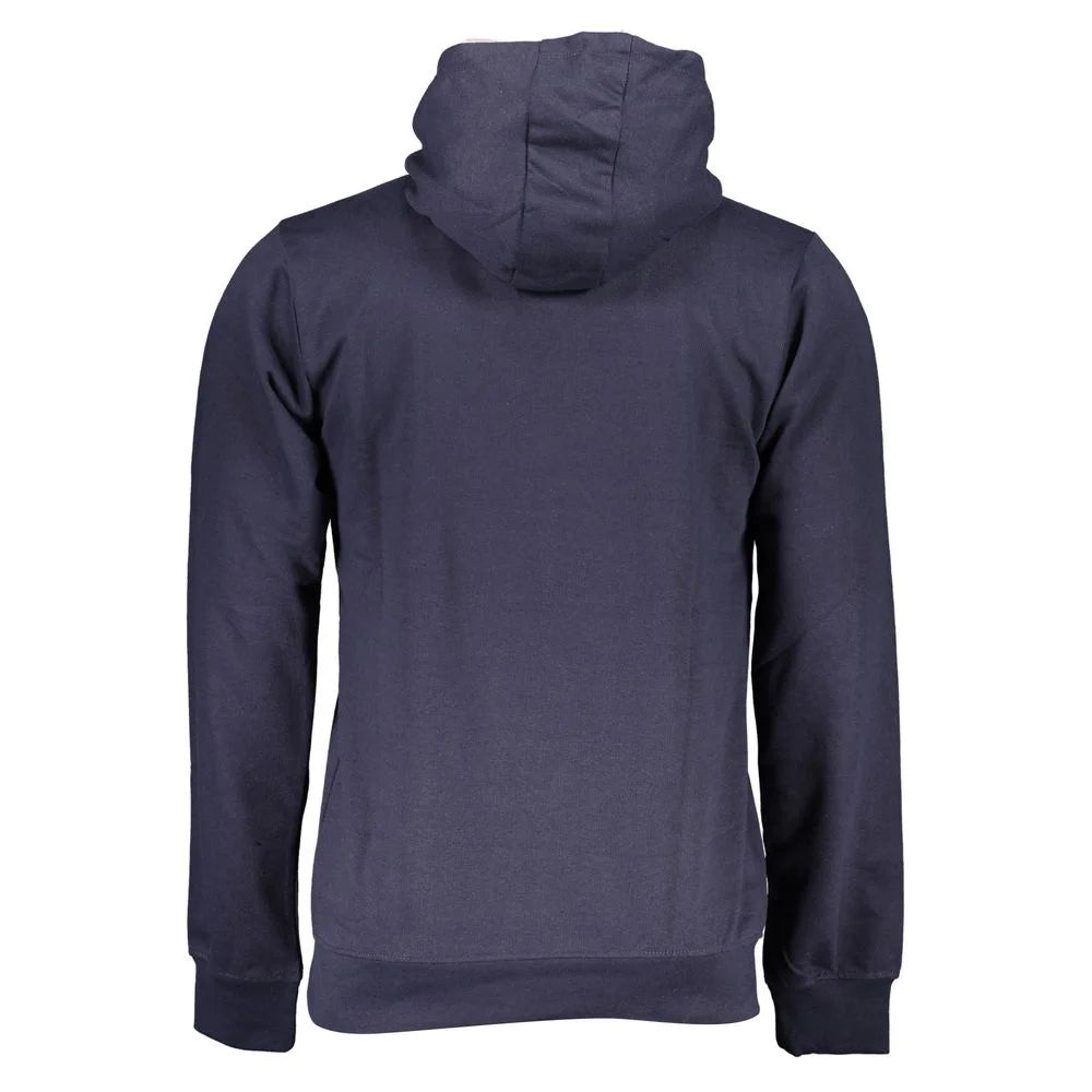 Gianmarco Venturi Blue Cotton Sweatshirt