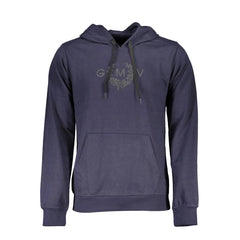 Gianmarco Venturi Blue Cotton Sweatshirt