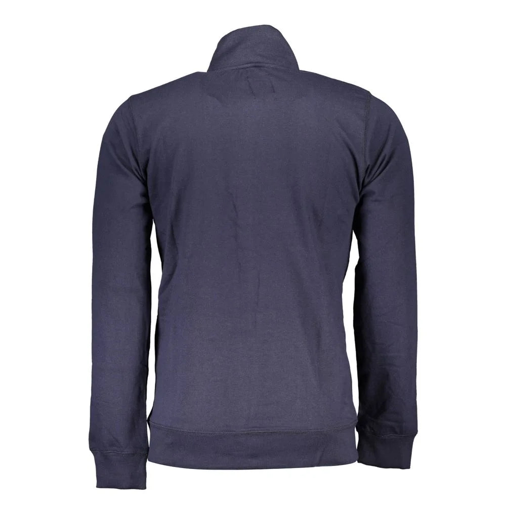 Gianmarco Venturi Blue Cotton Sweatshirt