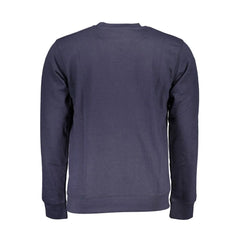 Gianmarco Venturi Blue Cotton Sweatshirt - Sweatshirts