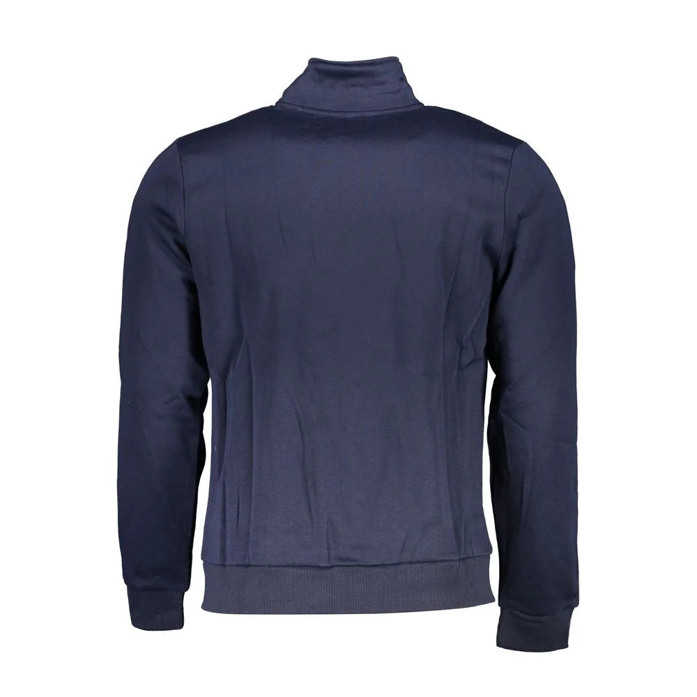 Gianmarco Venturi Blue Cotton Sweatshirt - Sweatshirts