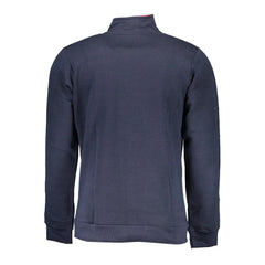 Gianmarco Venturi Blue Cotton Sweatshirt - Sweatshirts