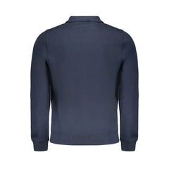 Gianmarco Venturi Blue Cotton Sweatshirt - XXL - Sweatshirts