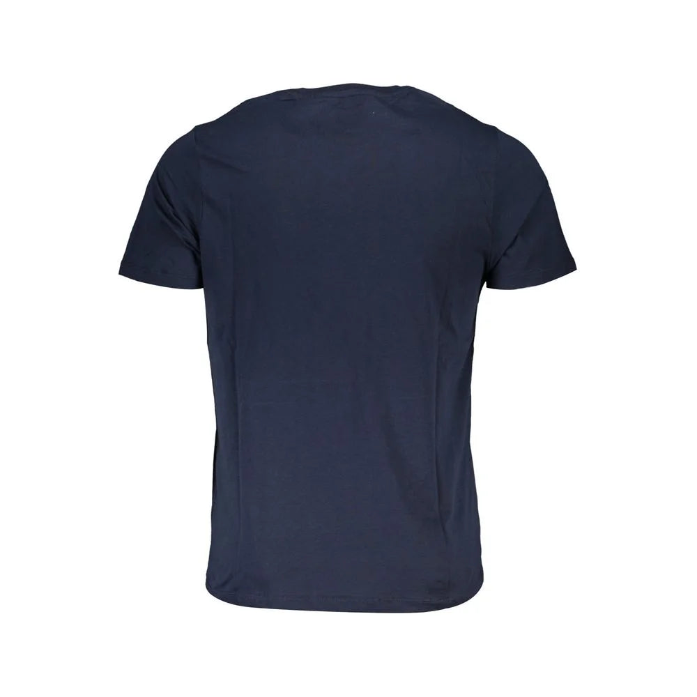Gianmarco Venturi Blue Cotton T-Shirt