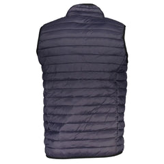 Gianmarco Venturi Blue Polyamide Sleveless Jacket - Vests