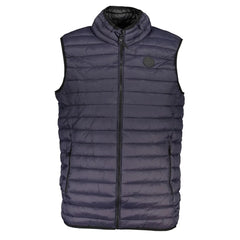 Gianmarco Venturi Blue Polyamide Sleveless Jacket - Vests