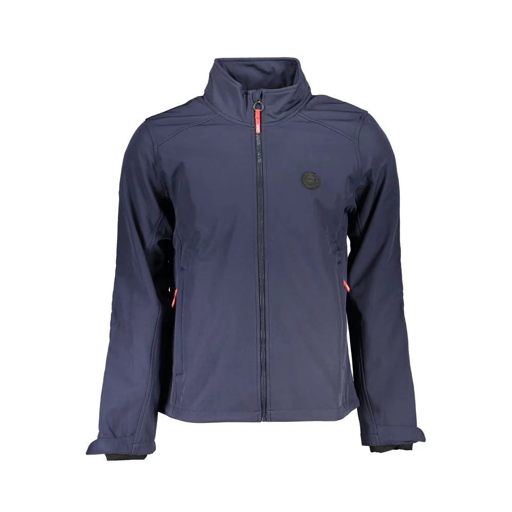 Gianmarco Venturi Blue Polyester Jackets & Coat - Sport Jackets