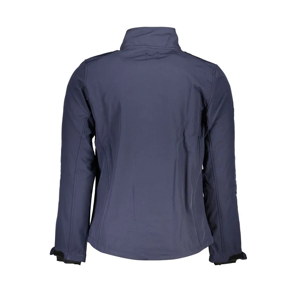Gianmarco Venturi Blue Polyester Jackets & Coat - Sport Jackets