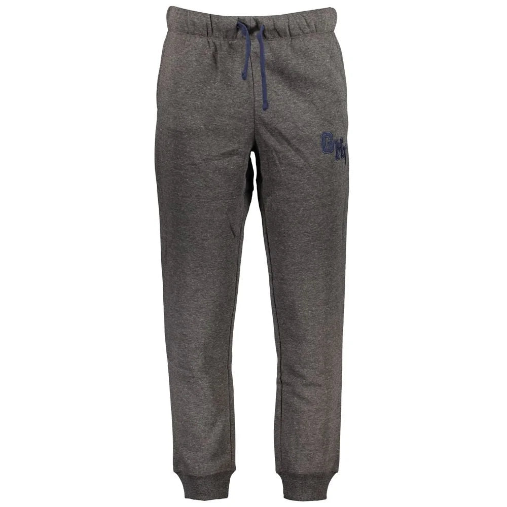 Gianmarco Venturi Gray Cotton Pant - Joggers