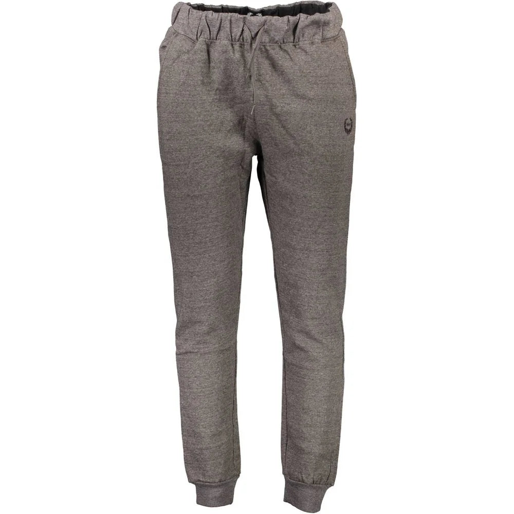 Gianmarco Venturi Gray Cotton Pant - Joggers