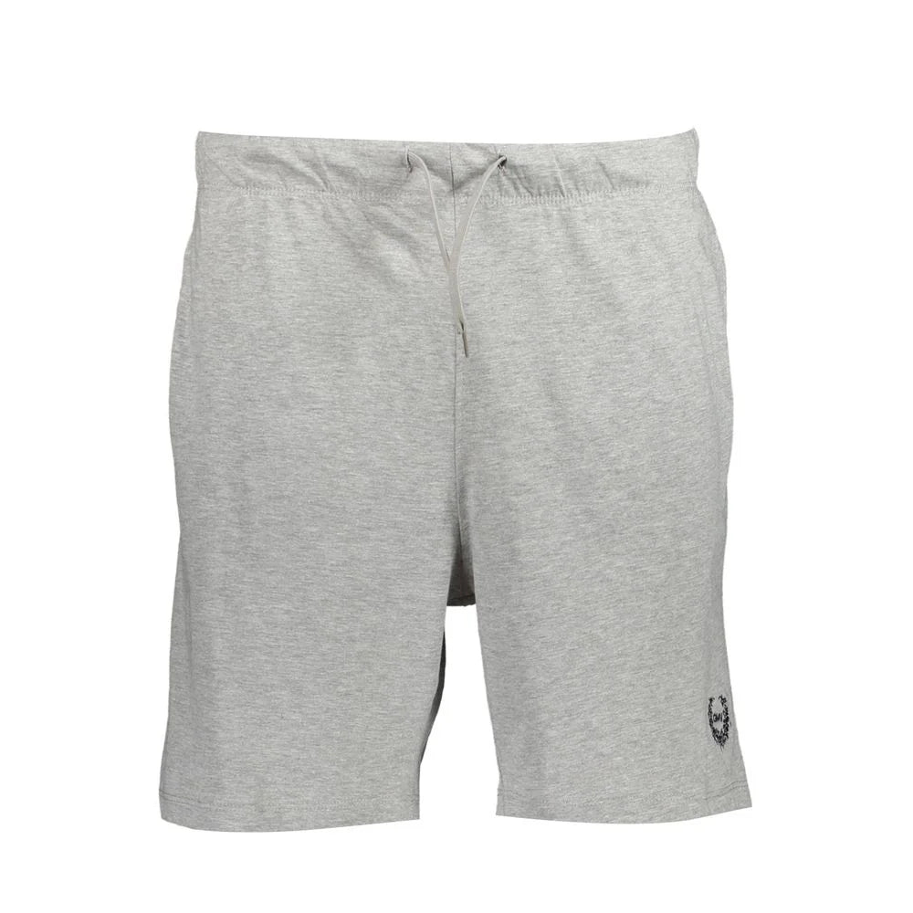 Gianmarco Venturi Gray Cotton Pant - XL - Shorts