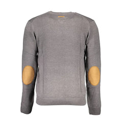 Gianmarco Venturi Gray Cotton Sweater - Sweaters