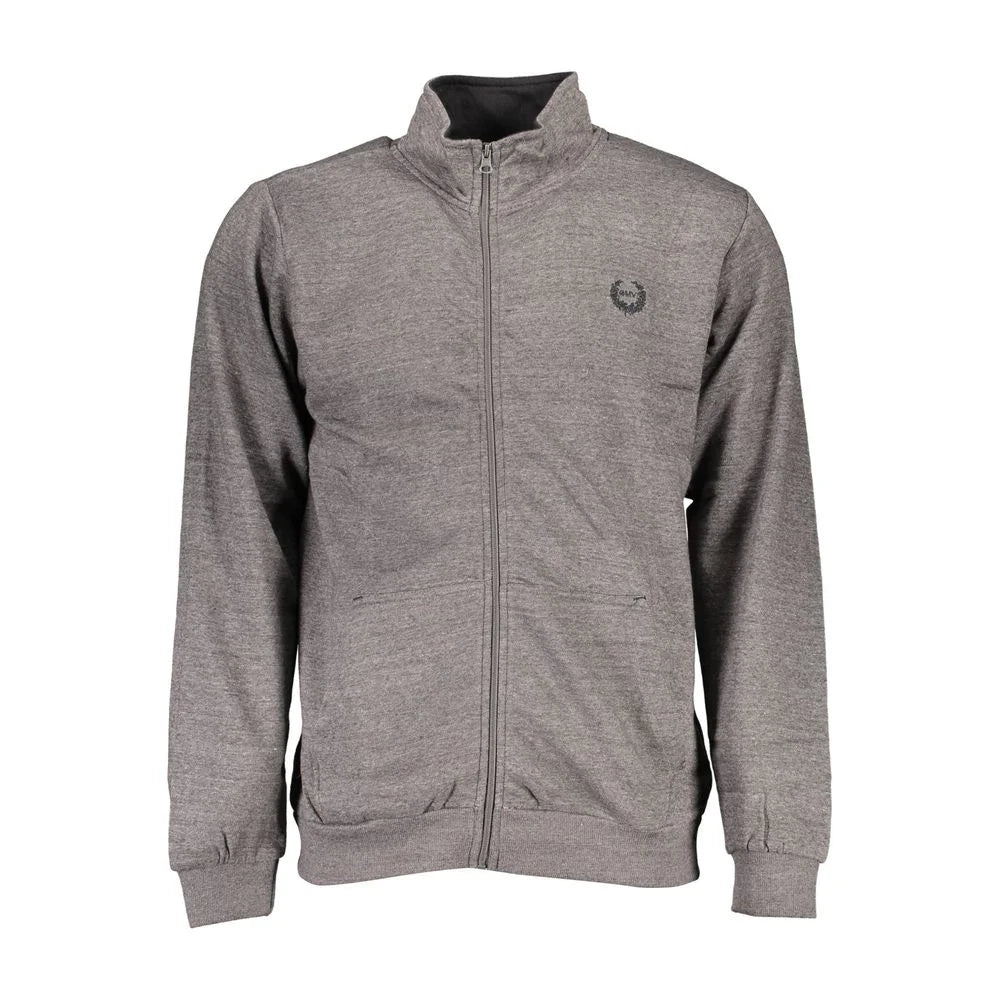 Gianmarco Venturi Gray Cotton Sweatshirt