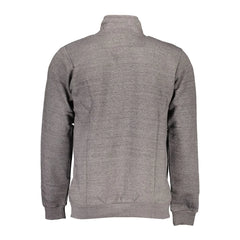 Gianmarco Venturi Gray Cotton Sweatshirt