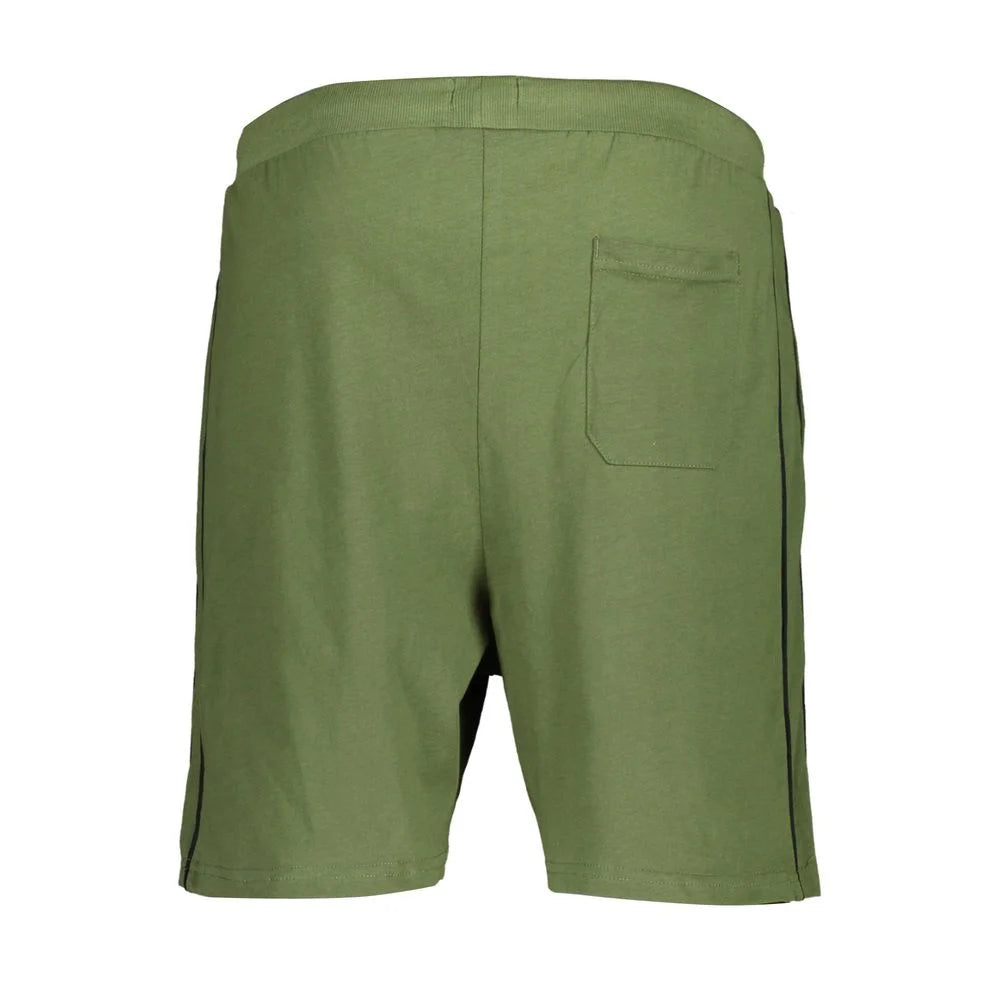 Gianmarco Venturi Green Cotton Pant - Jogger Shorts