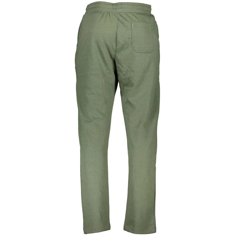 Gianmarco Venturi Green Cotton Pant - Joggers