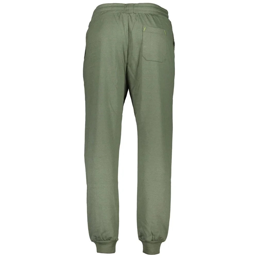 Gianmarco Venturi Green Cotton Pant - Joggers